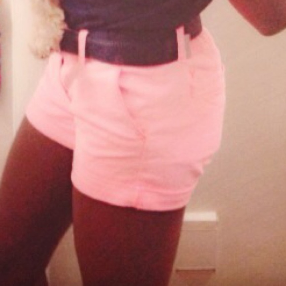Pink Midi American Eagle Shorts